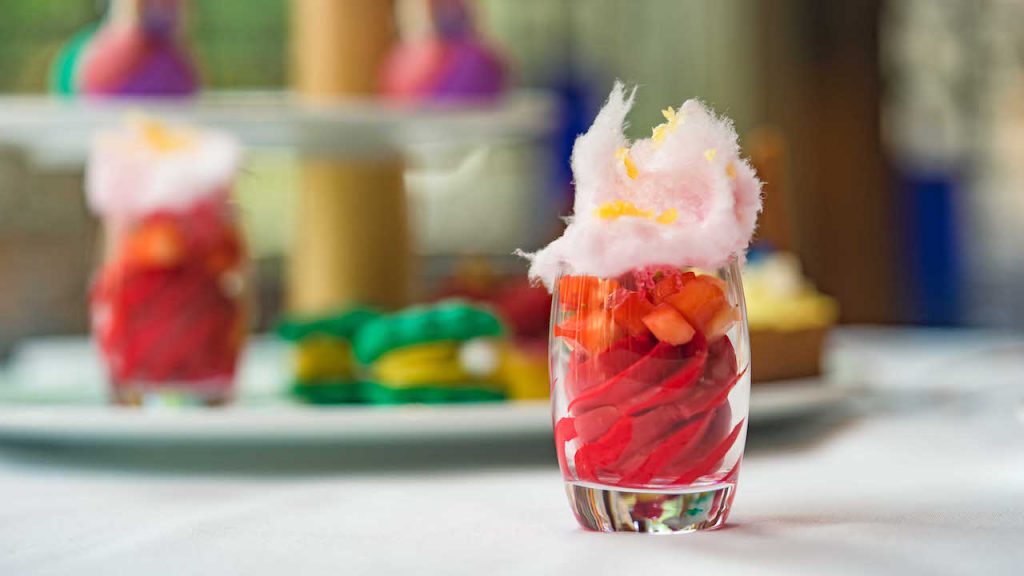 Strawberry Honey Sorbet from Disney Princess Breakfast Adventures at Napa Rose at Disney’s Grand Californian Hotel & Spa