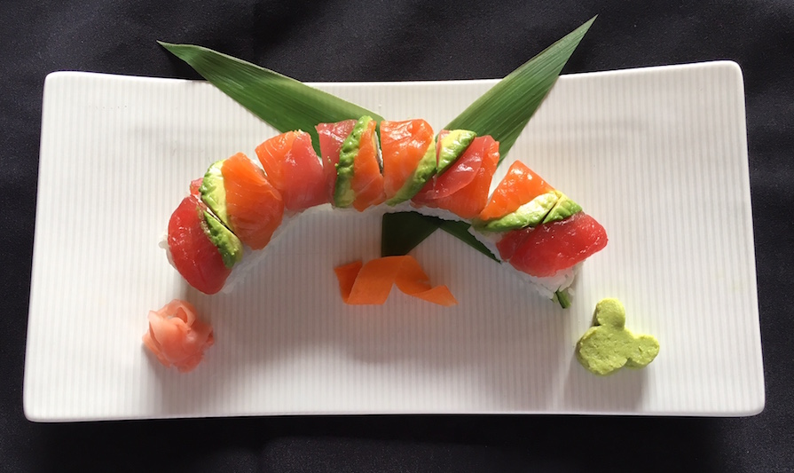 Sushi Served in ‘Olelo Room at Aulani, A Disney Resort & Spa