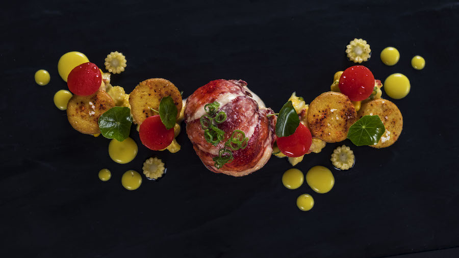 Dish from Victoria & Albert’s Dining Room at Disney’s Grand Floridian Resort & Spa