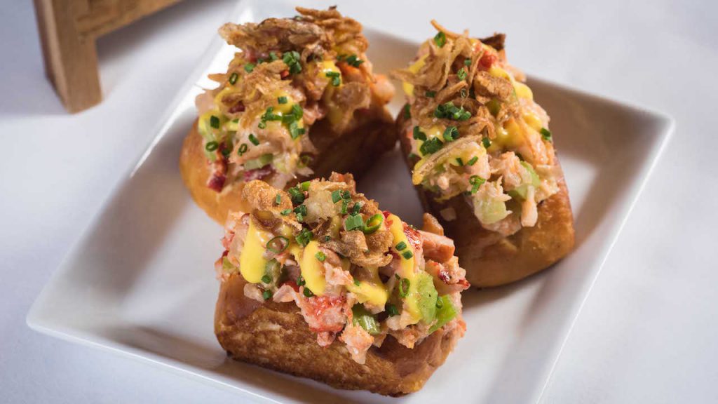 Mini Lobster Rolls from Disney Princess Breakfast Adventures at Napa Rose at Disney’s Grand Californian Hotel & Spa