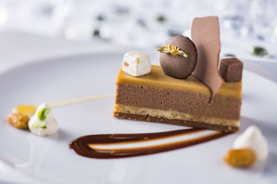 Dessert from Napa Rose at Disney’s Grand Californian Hotel & Spa