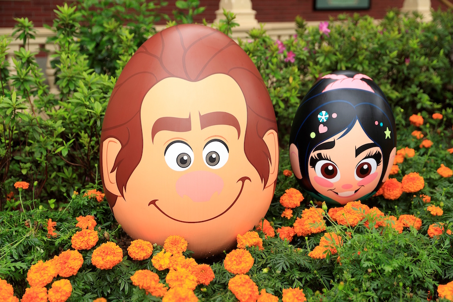 Disney Character Egg Hunt at Hong Kong Resort