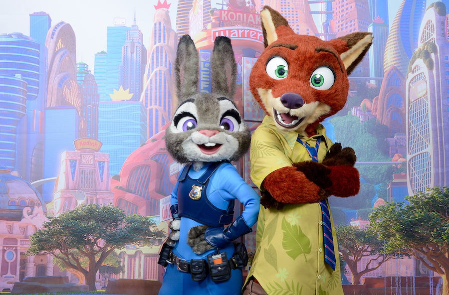 Nick Wilde and Judy Hopps
