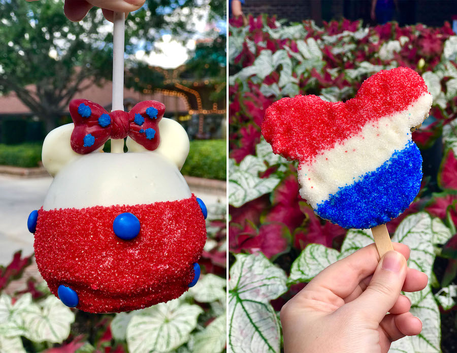 Red, White and Blue Sweets from Disney Springs