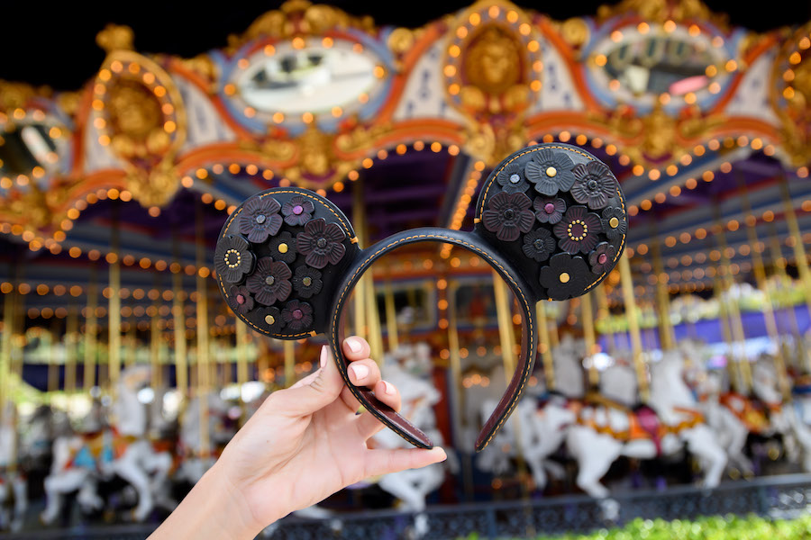 floral-inspired ear headband by COACH