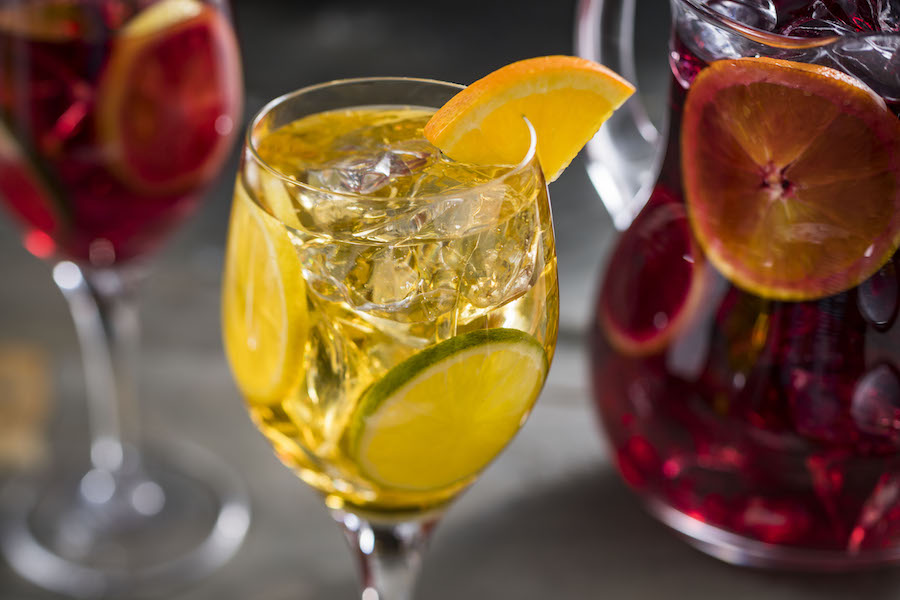 Sangria from Three Bridges Bar & Grill at Disney’s Coronado Springs Resort