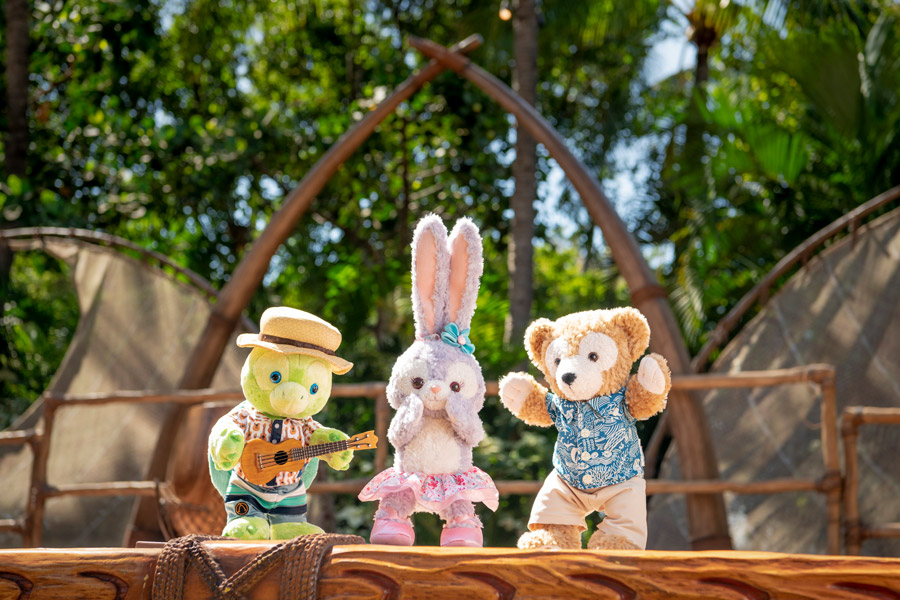 'Olu, StellaLou and Duffy at Aulani, A Disney Resort and Spa