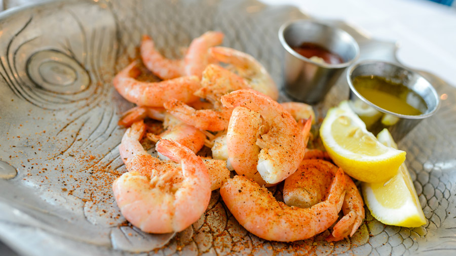 Steamed Peel and Eat Florida Shrimp from The BOATHOUSE for Disney Springs Flavors of Florida