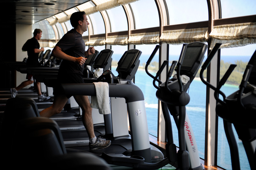 Namaste at Sea male running