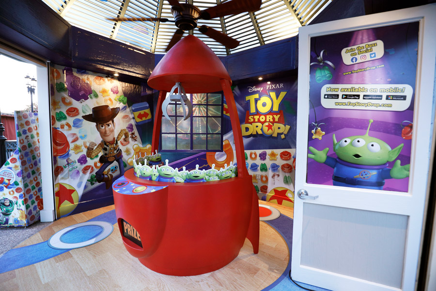 Toy Story Drop! pop-up experience at Disney Springs