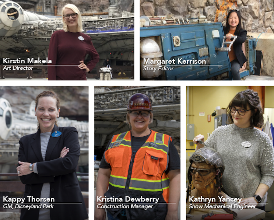 Women who brought Star Wars: Galaxy's Edge to life