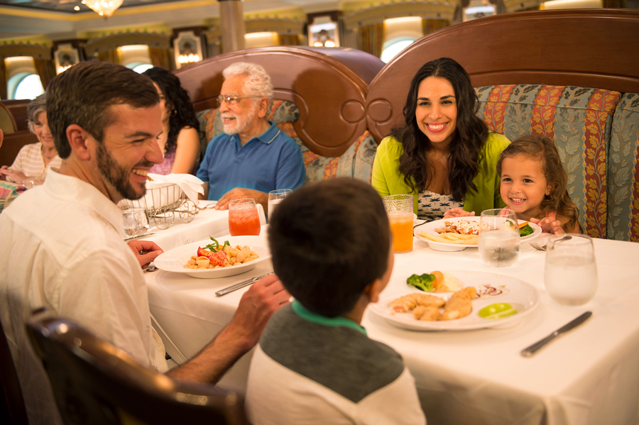 Dining with Disney Cruise Line