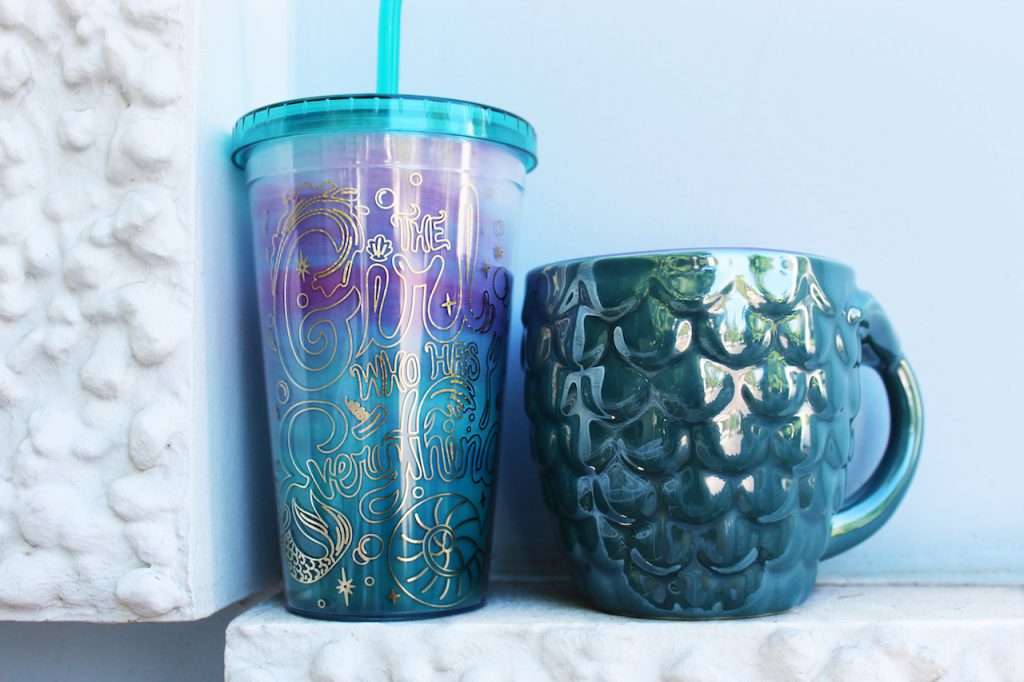 'The Little Mermaid'-themed mug and tumbler