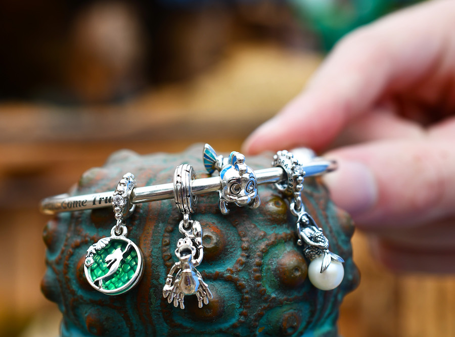 Two charms inspired by “Princess and the Frog” by Pandora