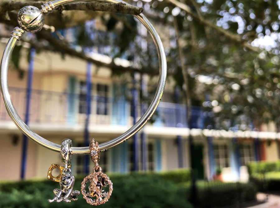 Two charms inspired by “Princess and the Frog” by Pandora