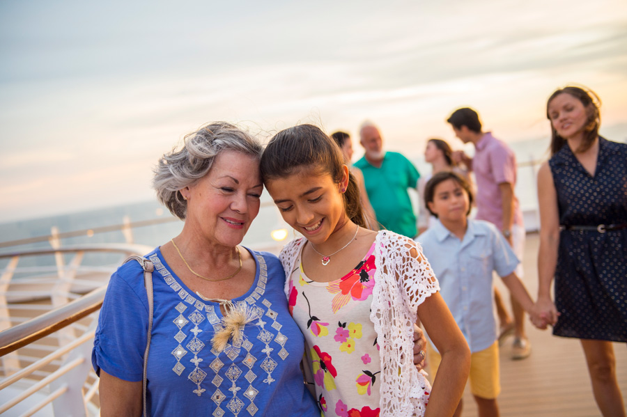 Family at Disney Cruise