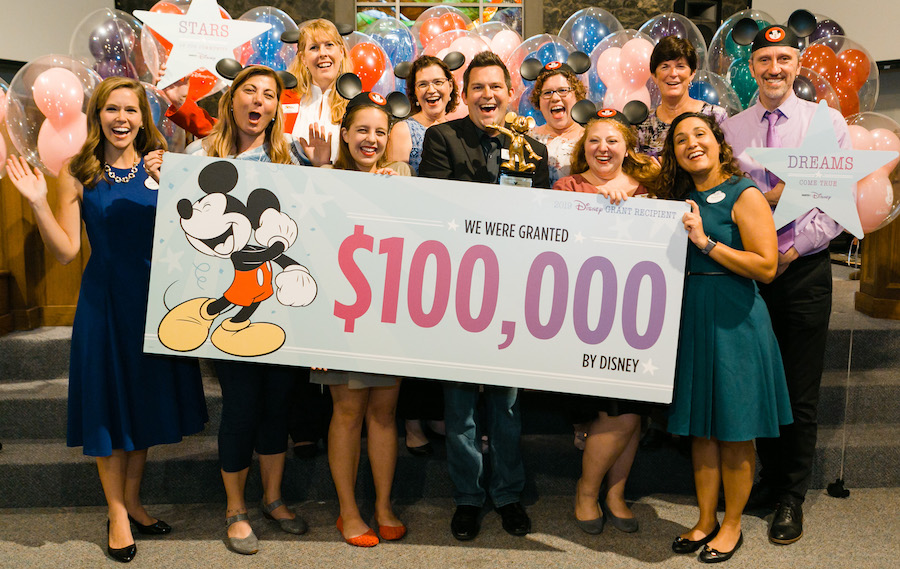 Disney serenades Central Florida Community Arts with surprise $ 100,000 donation to help bring arts program to deserving youth