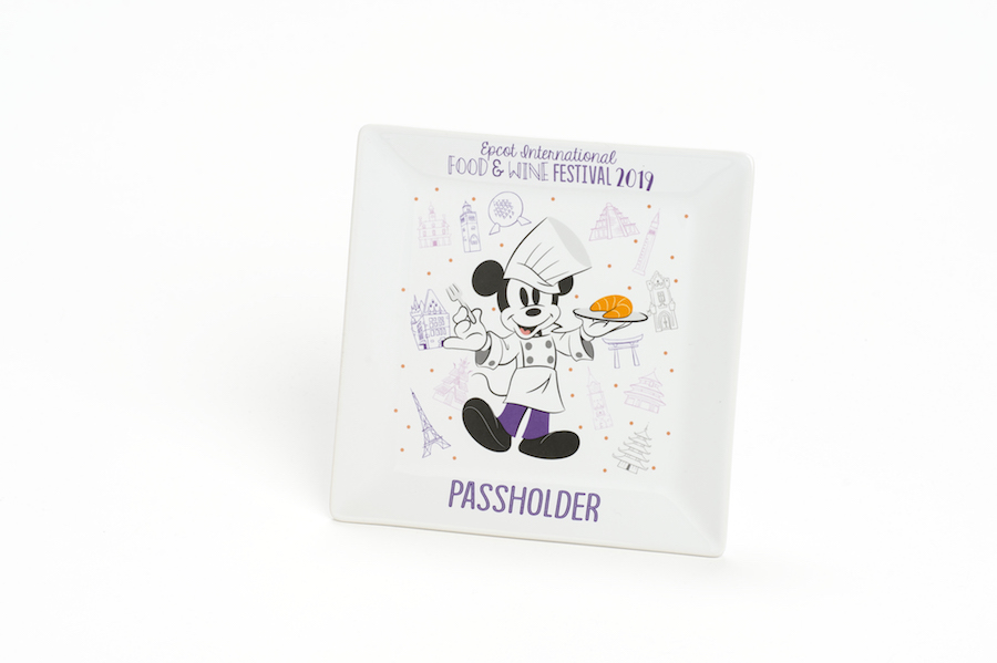Mickey Mouse Dessert plate for Passholders during the 2019 Epcot International Food & Wine Festival