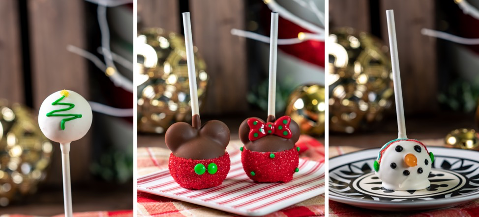 Holiday Cake Pops for 2019 Holidays at Disneyland Resort