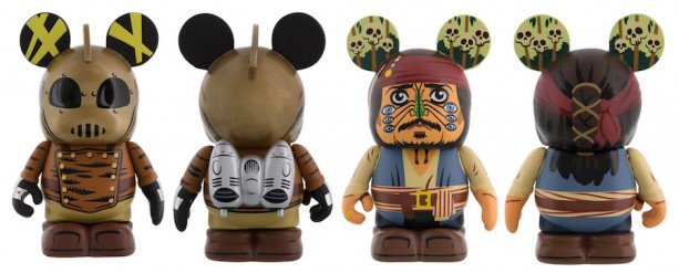 The Rocketeer and Captain Jack Sparrow Vinylmations Coming to the New Vinylmation Movieland Series