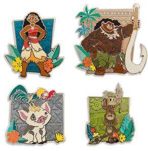 Moana Limited Edition Pin Set