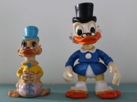 Walt Disney Scrooge McDuck ledra dolls