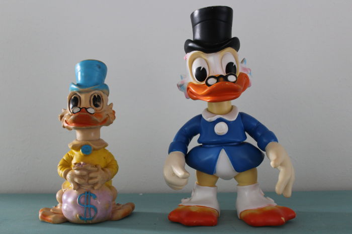 Walt Disney Scrooge McDuck ledra dolls