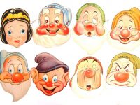 Snow White and the Seven Dwarfs Post Toasties cut-outs