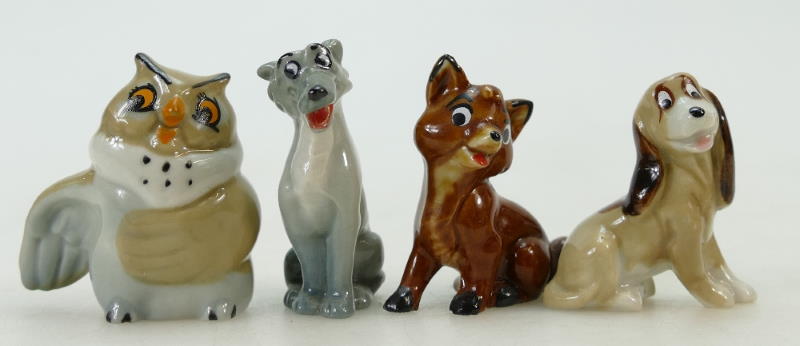 Wade Disney Fox and The Hound Figures
