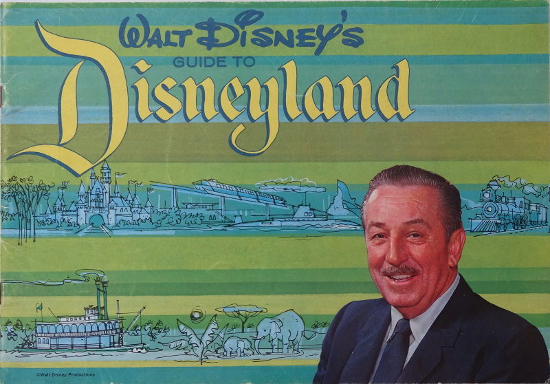 Walt Disney's Guide To Disneyland 1964 Souvenir Guide Book