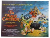 the black cauldron uk quad poster