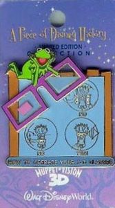 Disney Pin: Piece of Disney History 2005 Muppet Vision 3-D