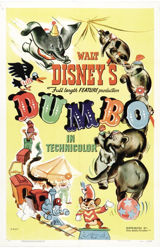 Dumbo 1941 One Sheet original theatrical poster