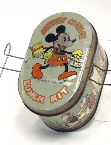 1935 Mickey Mouse Lunch Kit by Handy