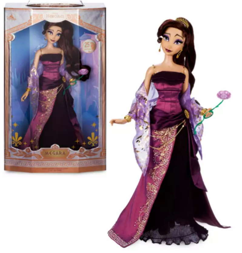 Disney Store Megara 25th Anniversary Limited Edition Doll from Hercules