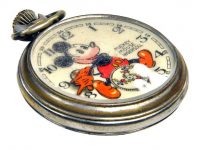 Ingersoll 1930's Vintage Disney Mickey Mouse Pocket Watch