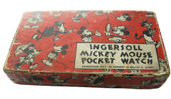 Ingersoll Mickey Mouse Pocketwatch box