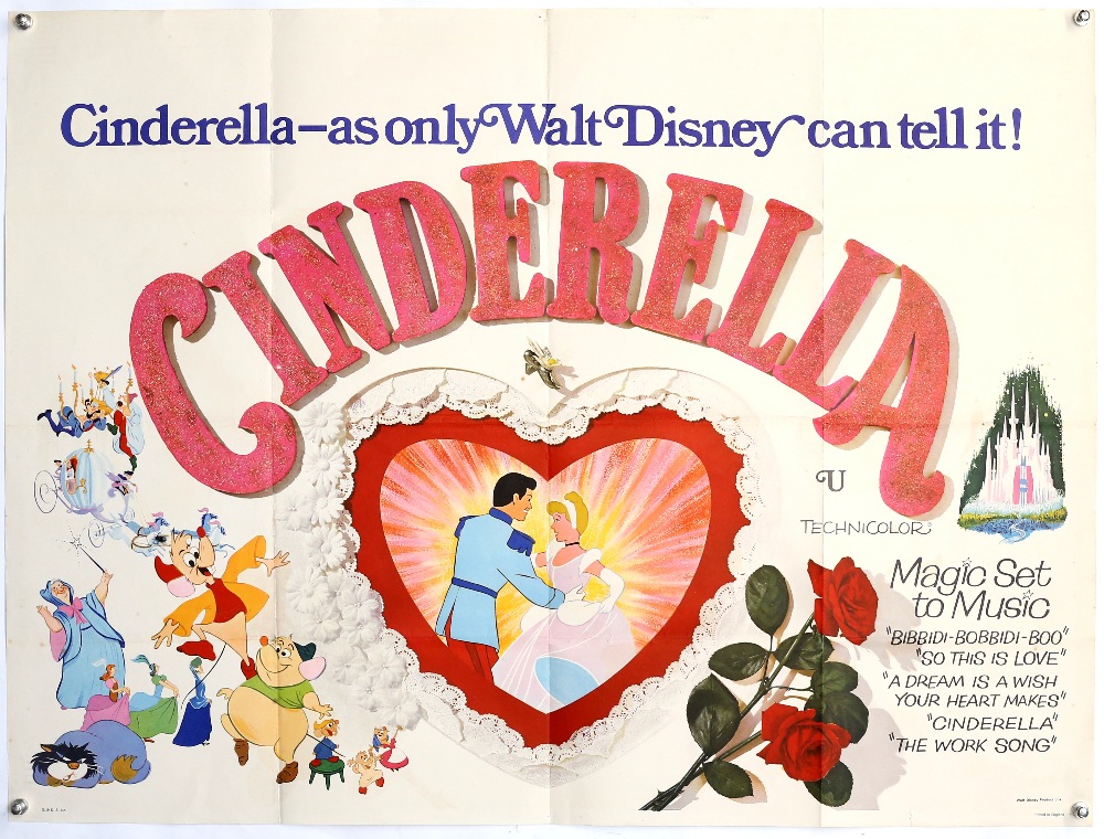 Disney Cinderella movie poster