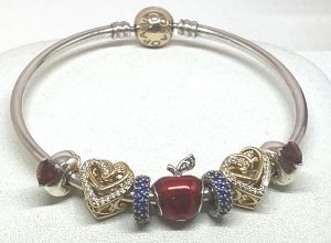 Disney Princess Snow White with apple Pandora Charms