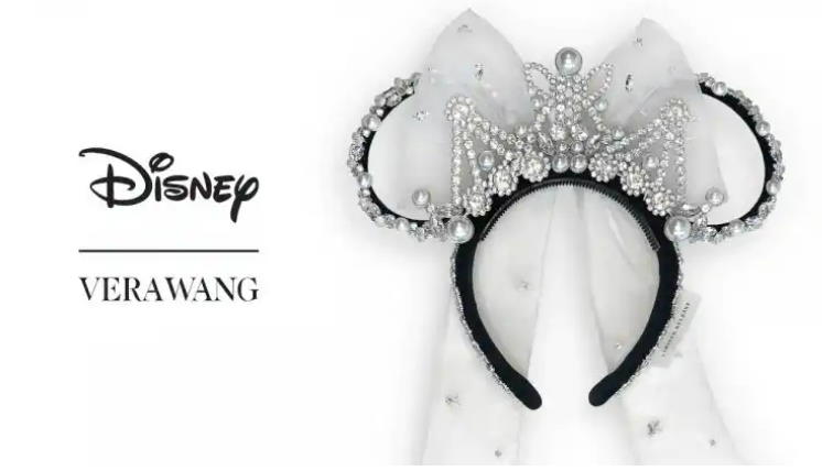 Disney x Vera Wang Tiara Minnie Mouse Ears Headband