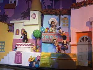 A scene from the Gran Fiesta Tour Starring The Three Caballeros