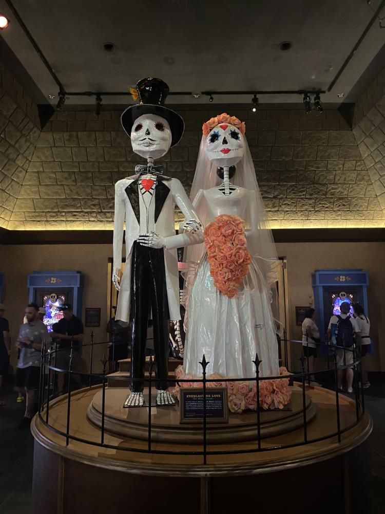 Day of Dead Exhibits at Mexico Pavilion EPCOT