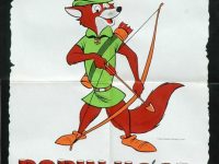Disney ROBIN HOOD Original Release WANTED Poster London 1973