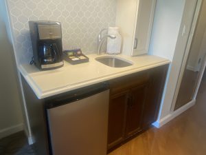 Kitchen Area in Deluxe Studio at Disney Rivera Resort