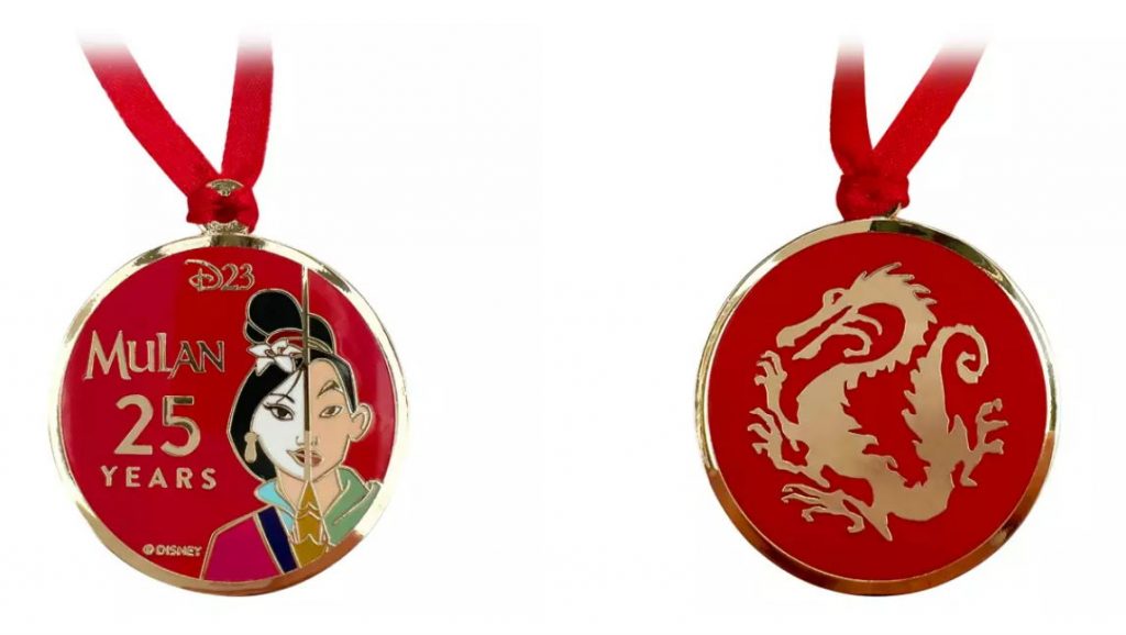 D23-Exclusive Mulan 25th Anniversary Commemorative Emperor's Medallion