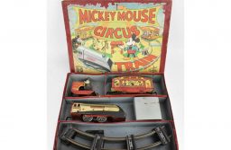 1930s Wells Brimtoy Disney Mickey Mouse Circus Train set