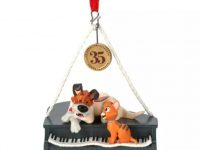 Disney Oliver & Company 35th Anniversary Limited Release Legacy Sketchbook Ornament