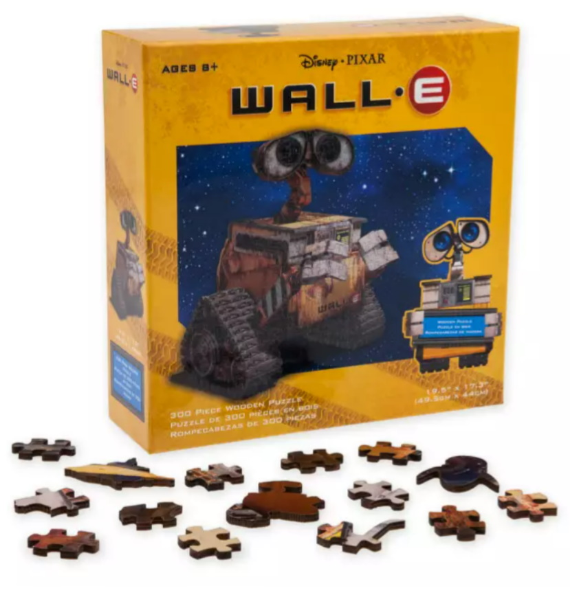 Disney Store WALL-E 15th Anniversary 3D Wooden Puzzle