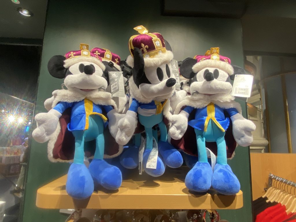 Disney London Mickey Mouse King Plush