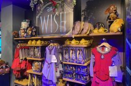 Disney Wish Clothing and Toys Display Star and Valentino